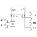 Phoenix Contact DIN Rail Interface Relay 24V DC Coil 100mA Switching Current SPST 1078686