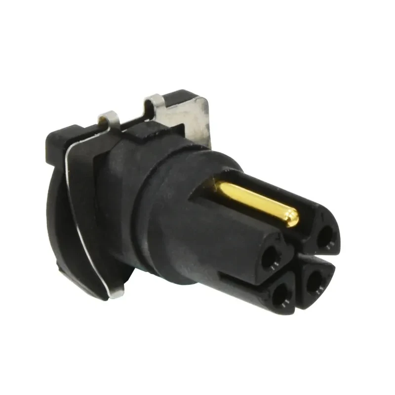 Amphenol Industrial Circular Connector Panel Mount Socket Female 5 Contacts M12 Connector IP67 IP68 63V M12L-05PFDP-EE0001