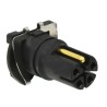 Amphenol Industrial Circular Connector Panel Mount Socket Female 5 Contacts M12 Connector IP67 IP68 63V M12L-05PFDP-EE0001