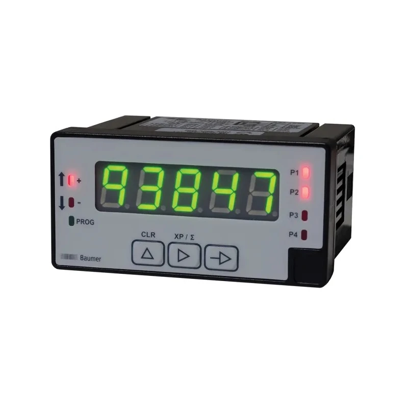 Baumer 5 Digit Counter LED Display 14 mm Universal Inputs Serial RS232 RS485 Ethernet Interface NE1218