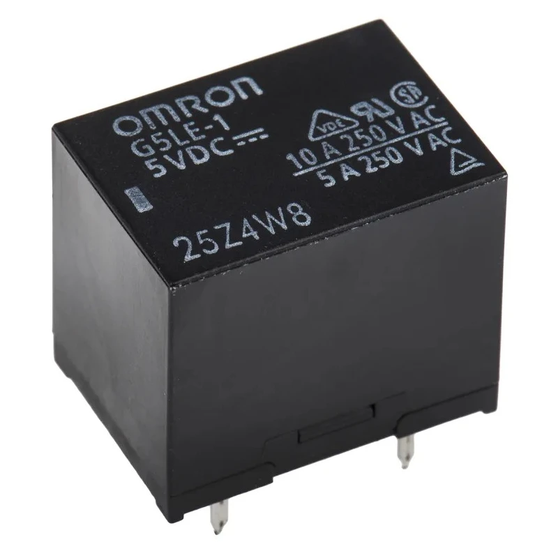 Omron PCB Power Relay 5V DC Coil 10A Switching Current SPDT G5LE-1 DC5