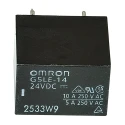 Omron PCB Power Relay 24V DC Coil 10A Switching Current 1 NO G5LE-14 DC24