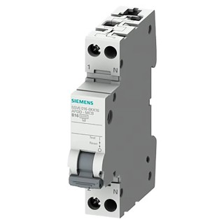Siemens SENTRON Fire Safety Circuit Breaker 2-Pole 10A Type B 230V AC 6 kA Breaking Capacity 5SV6016-6KK10
