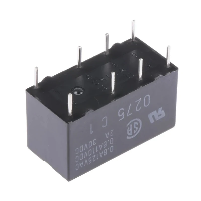 Omron PCB Signal Relay 48V DC Coil 2A Switching Current DPDT Contact Configuration G5V-2 DC48