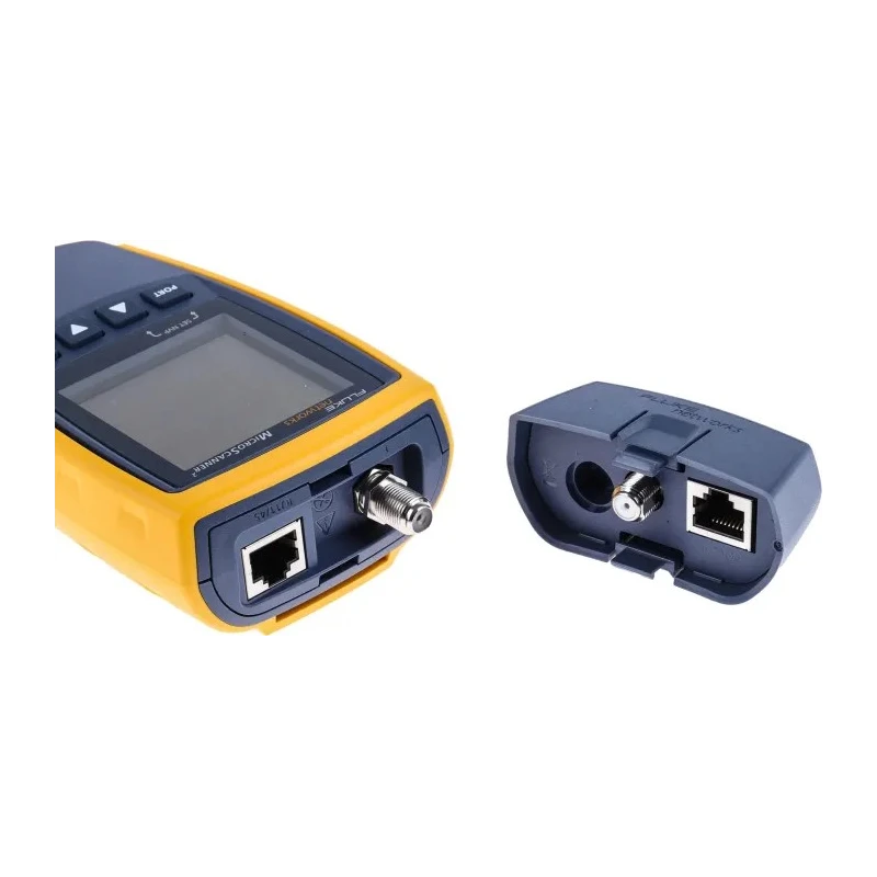 Fluke Networks MICROSCANNER 2 KIT Network Cable Tester RJ11, RJ45, Coaxial Battery Operated LCD Display MS2-KIT/RS