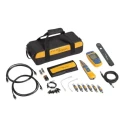 Fluke Networks MICROSCANNER 2 KIT Network Cable Tester RJ11, RJ45, Coaxial Battery Operated LCD Display MS2-KIT/RS