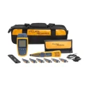 Fluke Networks MICROSCANNER 2 KIT Network Cable Tester RJ11, RJ45, Coaxial Battery Operated LCD Display MS2-KIT/RS