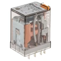 Finder PCB Power Relay 24V AC Coil Voltage 10A Switching Current DPDT Contact Configuration 55.32.8.024.0040