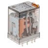 Finder PCB Power Relay 24V AC Coil Voltage 10A Switching Current DPDT Contact Configuration 55.32.8.024.0040