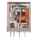 Finder PCB Power Relay 24V AC Coil Voltage 10A Switching Current DPDT Contact Configuration 55.32.8.024.0040