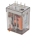 Finder PCB Power Relay 24V AC Coil Voltage 10A Switching Current DPDT Contact Configuration 55.32.8.024.0040
