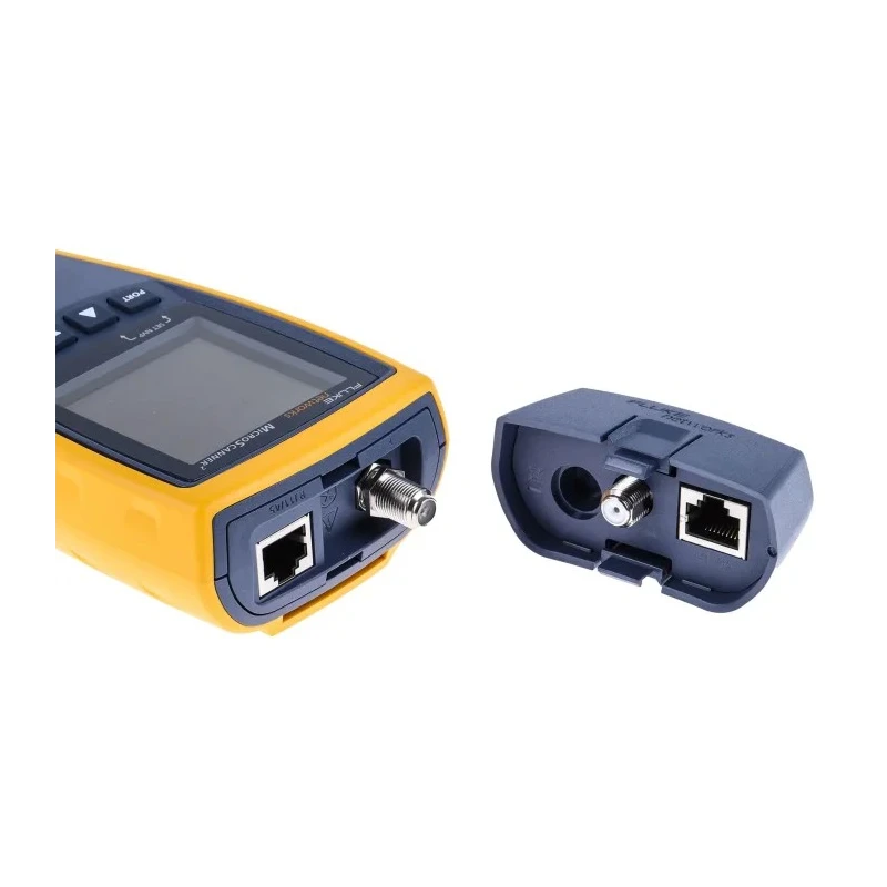 Fluke Networks MICROSCANNER 2 Network Cable Tester RJ11 RJ45 Coaxial Battery Powered 