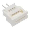 Molex 1.25 mm Pitch 4 Way Straight Female FPC Connector Through Hole Solder Termination 39-53-2045