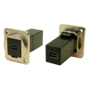 RS PRO Panel XLR Connector, Straight Orientation, 250V, Female Contact, Gold Plated, Metal Housing, Screw 189-3954