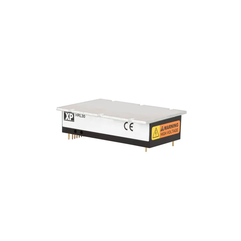 XP Power High Voltage Regulated DC/DC Converter 6000V Output, 30V DC Input, 300mA Output Current, 30W Power, Through HRL30