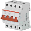 ABB System Pro M Compact SD200 Miniature Circuit Breaker, 4-Pole, 63A, 440V AC, 25kA Breaking Capacity SD200