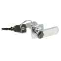 Euro-Locks a Lowe & Fletcher group Company Mini Square-head Camlock 8mm Panel to Tongue with Key Unlock 0207012