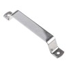 Pinet Chrome Finish High Grade 304 Stainless Steel Arch Shape Handle 21 mm Height, 21 mm Width, 120 mm Length 347-8181