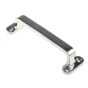 Pinet Chrome Finished Stainless Steel Arch Shape Handle 27 mm Height, 7 mm Width, 120 mm Length 347-8169