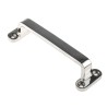 Pinet Chrome Finished Stainless Steel Arch Shape Handle 27 mm Height, 7 mm Width, 120 mm Length 347-8169