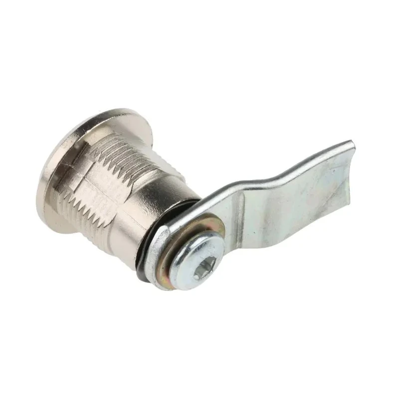 Euro-Locks a Lowe & Fletcher group Company Chrome Finish Keyed Camlock 15.5 mm Panel-to-Tongue B233017