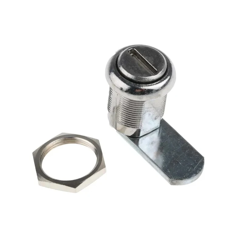 RS PRO Die Cast Zinc Camlock, 20 mm Panel-to-Tongue Depth, 19.1 x 16.6 mm Cutout, Round Head 4412012