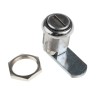 RS PRO Die Cast Zinc Camlock, 20 mm Panel-to-Tongue Depth, 19.1 x 16.6 mm Cutout, Round Head 4412012