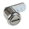 RS PRO Die Cast Zinc Camlock, 20 mm Panel-to-Tongue Depth, 19.1 x 16.6 mm Cutout, Round Head 4412012