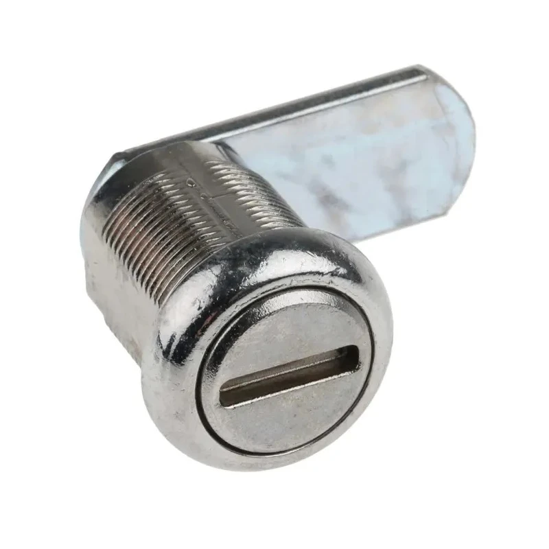 RS PRO Die Cast Zinc Camlock, 20 mm Panel-to-Tongue Depth, 19.1 x 16.6 mm Cutout, Round Head 4412012