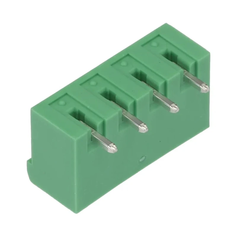 Phoenix Contact MSTBA 2.5/ 4-G-5.08 Series Pluggable Terminal Block, 4-Contact, 5.08 mm Pitch, 1 Row, 12A, 400V 1757268