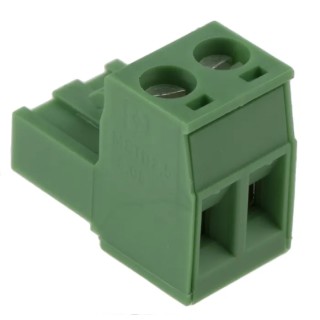 Phoenix Contact MSTB 2.5/2-5.08 Series Pluggable Terminal Block, 2-Contact, 5.08 mm Pitch, 1 Row, 630V, 12A 1757019