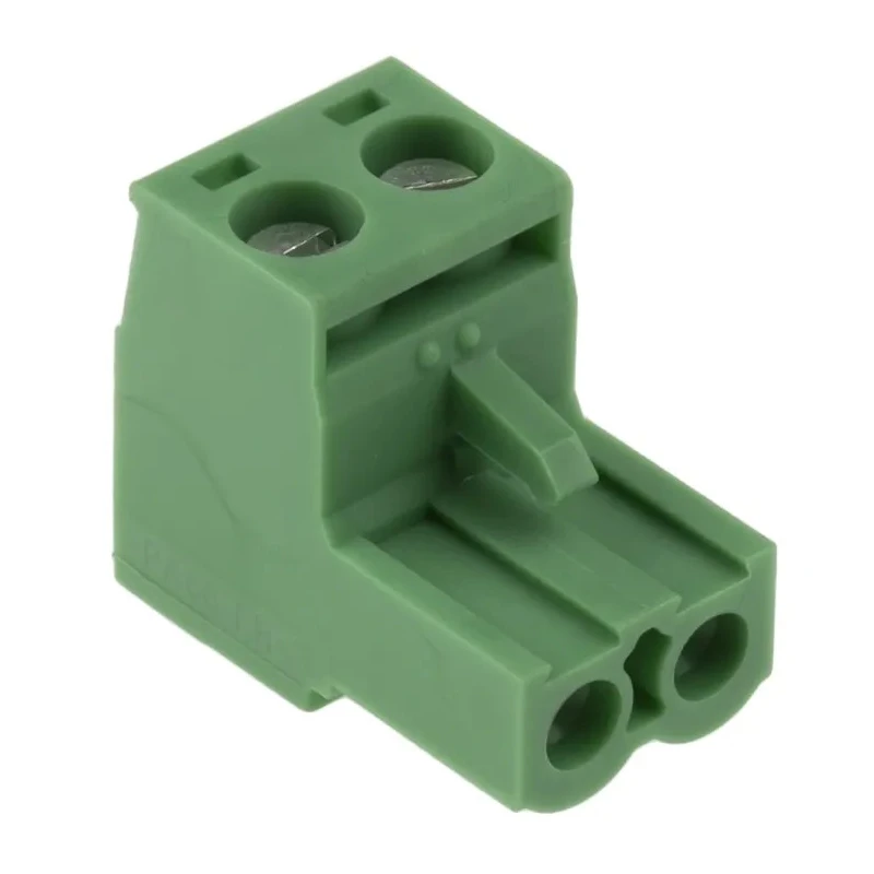 Phoenix Contact MSTB 2.5/2-5.08 Series Pluggable Terminal Block, 2-Contact, 5.08 mm Pitch, 1 Row, 630V, 12A 1757019