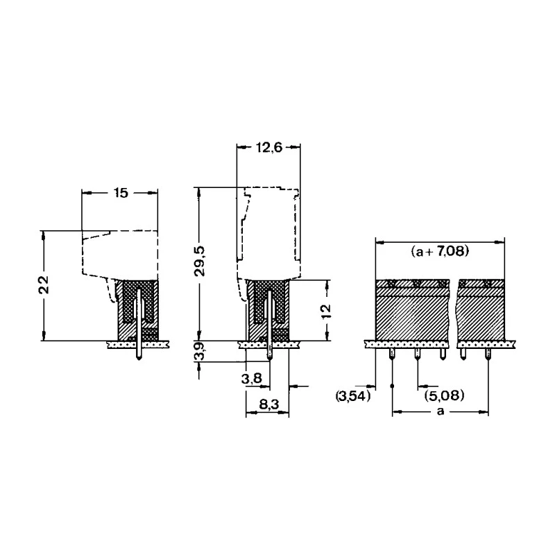 Phoenix Contact MSTBA 2.5/ 5-G-5.08 Series Pluggable Terminal Block, 5-Contact, 5.08 mm Pitch, 1 Row, 12A, 400V 1757271
