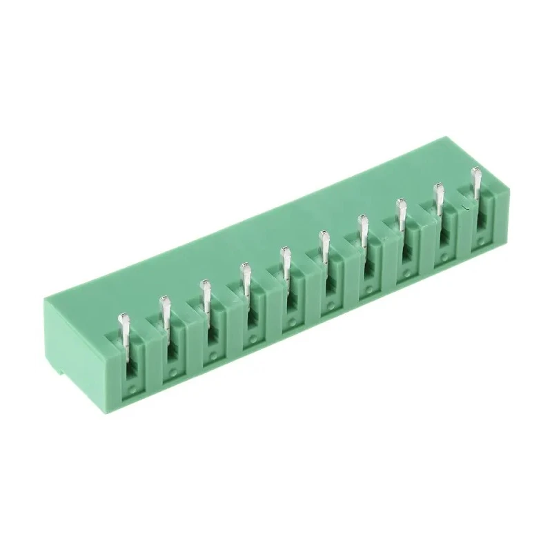 Phoenix Contact Pluggable Terminal Block 10-Contact 5.08 mm Pitch Right Angle Polyamide Housing 12A 400V MSTBA 1757323