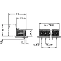 Phoenix Contact MSTBA 2.5/12-G-5.08 Series Pluggable Terminal Block, 12-Contact, 5.08 mm Pitch, 1 Row 1757349