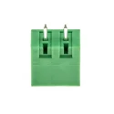 Phoenix Contact MSTBVA 2.5/ 2-G-5.08 Series Pluggable Terminal Block, 2-Contact, 5.08 mm Pitch, 1 Row, 12A, 400V 1755736