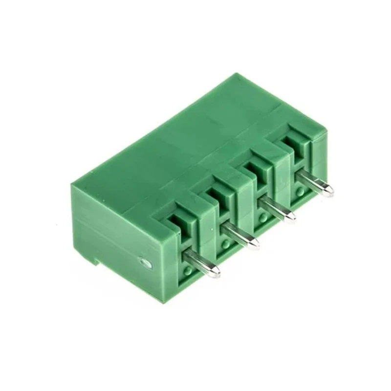Phoenix Contact Pluggable Terminal Block 4-Contact 5.08 mm Pitch 1 Row 400V 12A Polyamide Housing 1755752
