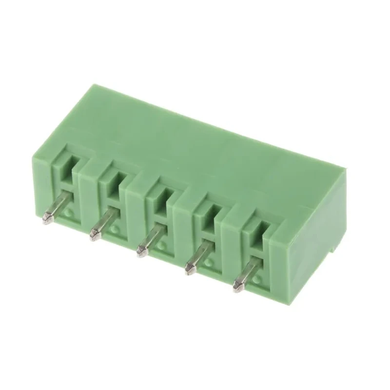 Phoenix Contact Pluggable Terminal Block MSTBVA 2.5/ 5-G-5.08 Series, 5-Contact, 5.08 mm Pitch, 1 Row, 12A, 400V 1755765