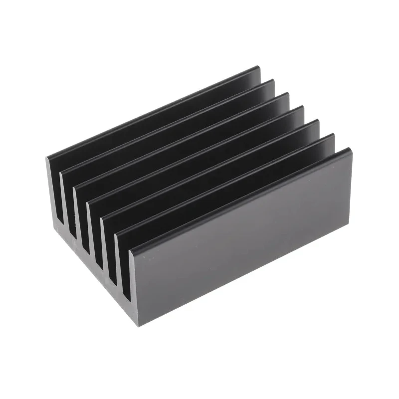 Fischer Elektronik Universal Rectangular Aluminium Heatsink, 1.5K/W Thermal Resistance, 40 mm Height, 100 mm SK100-100-SA