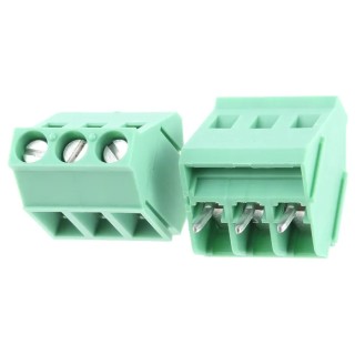 Phoenix Contact SMKDS 3/3-5.08 Series Angled PCB Terminal Block, 3 Contacts, 5.08 mm Pitch, 24 A Current, 400 V 1713736