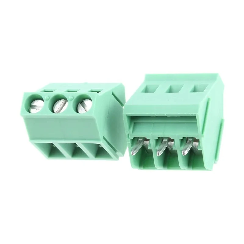 Phoenix Contact SMKDS 3/3-5.08 Series Angled PCB Terminal Block, 3 Contacts, 5.08 mm Pitch, 24 A Current, 400 V 1713736