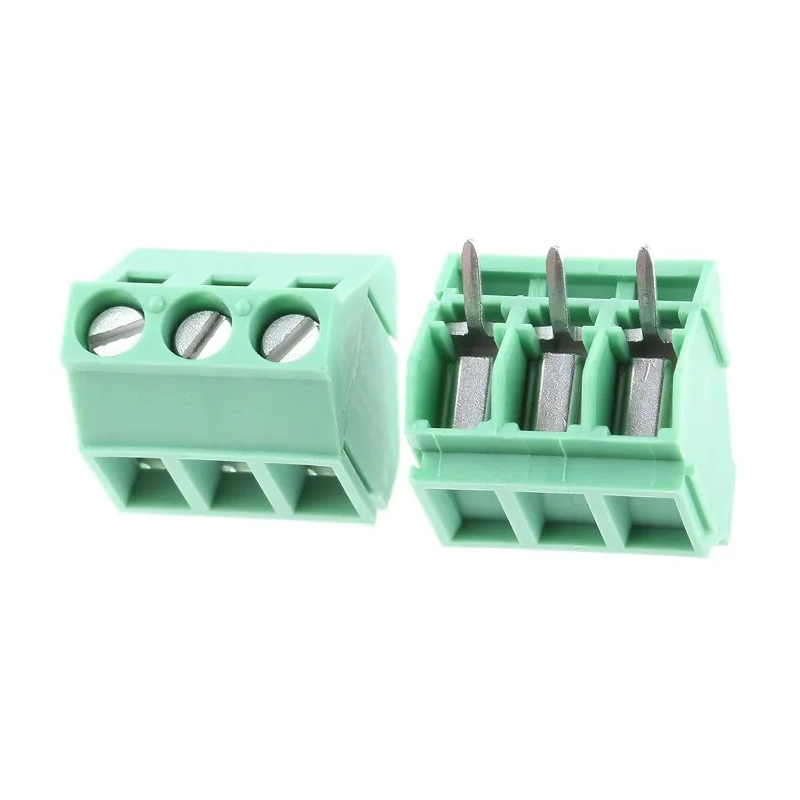 Phoenix Contact SMKDS 3/3-5.08 Series Angled PCB Terminal Block, 3 Contacts, 5.08 mm Pitch, 24 A Current, 400 V 1713736