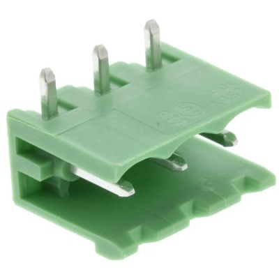 Phoenix Contact COMBICON MSTB Series Pluggable Terminal Block 3-Contact 5.08 mm Pitch 1 Row 250V 12A Housing 1759020