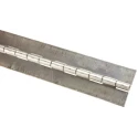 Pinet Steel Stainless Steel Piano Hinge with Knuckle Pin 1020 mm x 40 mm x 1.5 mm 347-8614