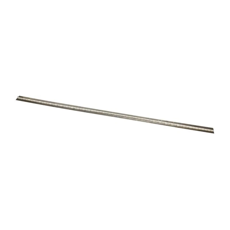 Pinet Steel Stainless Steel Piano Hinge with Knuckle Pin 1020 mm x 40 mm x 1.5 mm 347-8614