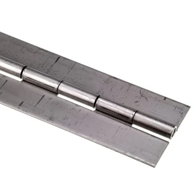 Pinet Stainless Steel Continuous Piano Hinge with Rolled Knuckle Pin 1020 mm x 60 mm x 2 mm 347-8636