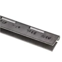 Pinet Stainless Steel Continuous Piano Hinge with Rolled Knuckle Pin 1020 mm x 60 mm x 2 mm 347-8636