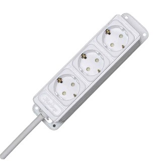 Kopp 5 m 3 Socket Extension Socket 16A 250V with Surge Protection Model 127494010