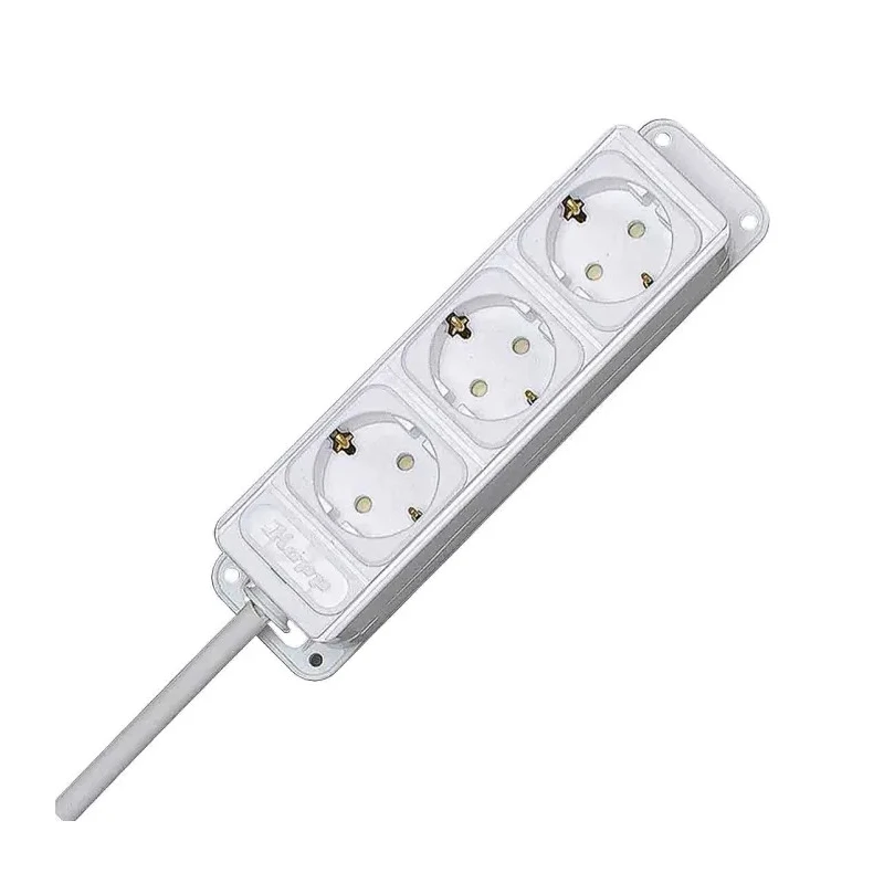 Kopp 5 m 3 Socket Extension Socket 16A 250V with Surge Protection Model 127494010