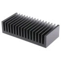 Fischer Elektronik Heatsink for Solid State Relays, Thermal Resistance 1.1°C/W, 40 mm Height, 75 mm Length, 160 SK85-75-SA
